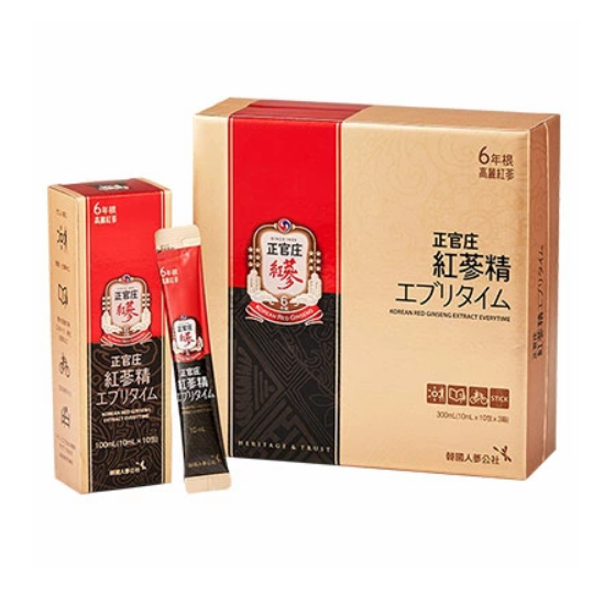 正官莊紅參萃取物（10毫升 x 30包，液體型）