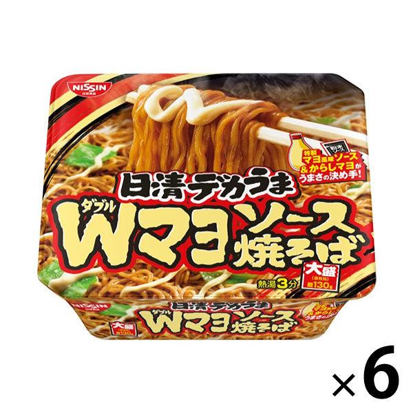 Nissin Foods 日清 Big Uma 雙蛋黃醬炒麵杯麵 大杯炒麵 6 件裝